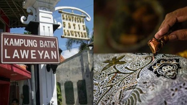 Kampung batik solo laweyan
